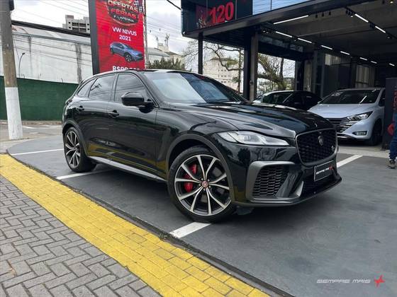 JAGUAR F-PACE 5.0 V8 SUPERCHARGED SVR AWD 4P AUTOMÁTICO JAGUAR F-PACE 5.0 V8 SUPERCHARGED SVR AWD 4P AUTOMÁTICO